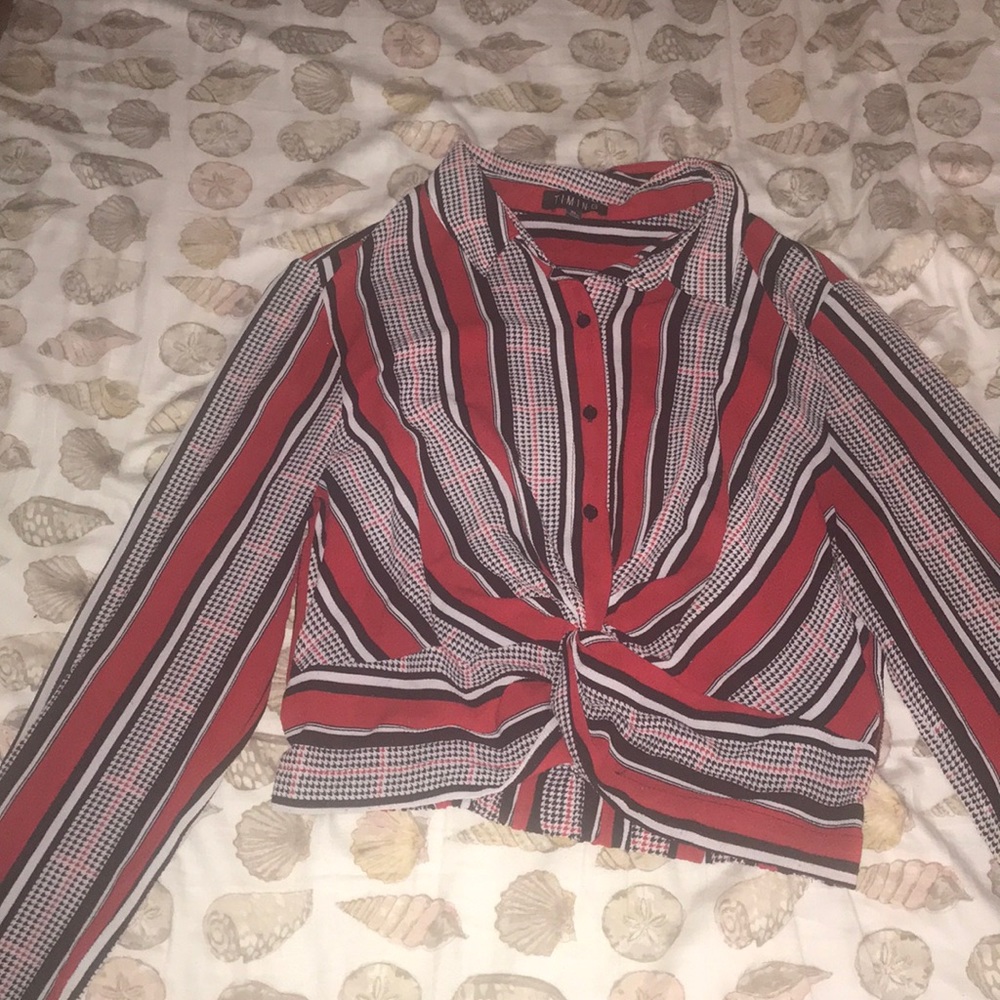 Long sleeve crop too